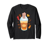 Marvel Super Heroes Groot Pumpkin Spice Drink Cozy Fall Maglia a Manica