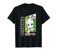 Marvel Super Heroes Groot SD Heroes Chibi Japan Kawaii Manga Maglietta