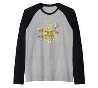 Marvel Super Heroes Halloween Eye Want Candy Trick-or-Treat Maglia con Maniche Raglan