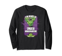 Marvel Super Heroes Hulk I'm Ready to Smash Kindergarten! Maglia a Manica
