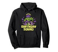 Marvel Super Heroes Hulk Incredible Birthday Squad Party Felpa con Cappuccio