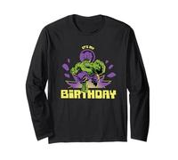 Marvel Super Heroes Hulk It's My Birthday Party Avengers Maglia a Manica