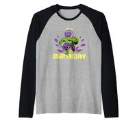 Marvel Super Heroes Hulk It's My Birthday Party Avengers Maglia con Maniche Raglan