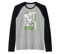Marvel Super Heroes Hulk SD Heroes Chibi Japan Kawaii Manga Maglia con Maniche Raglan