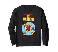 Marvel Super Heroes Iron Man My Invincible 20th Birthday Maglia a Manica