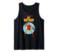 Marvel Super Heroes Iron Man My Invincible 50th Birthday Canotta