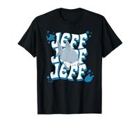 Marvel Super Heroes Jeff The Land Shark Groovy Wavy Name Maglietta