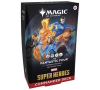 Marvel Super Heroes Mazzo Deck Commander FANTASTIC FOUR Eng