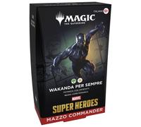Marvel Super Heroes Mazzo Deck Commander Wakanda Forever mtg ITA