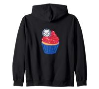 Marvel Super Heroes Spider-Man Cupcake Birthday Party Gift Felpa con Cappuccio