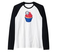 Marvel Super Heroes Spider-Man Cupcake Birthday Party Gift Maglia con Maniche Raglan