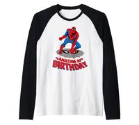 Marvel Super Heroes Spider-Man My Amazing 30th Birthday Maglia con Maniche Raglan
