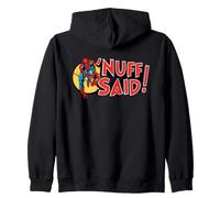 Marvel Super Heroes Spider-Man 'Nuff Said! Stan Lee Quote Felpa con Cappuccio