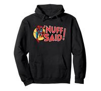 Marvel Super Heroes Spider-Man 'Nuff Said! Stan Lee Quote Felpa con Cappuccio