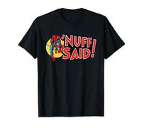 Marvel Super Heroes Spider-Man 'Nuff Said! Stan Lee Quote Maglietta