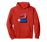 Marvel Super Heroes Spider-Man Numbers 2 Second 2nd Birthday Felpa con Cappuccio