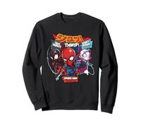 Marvel Super Heroes Spider-Man Trio SD Heroes Kawaii Japan Felpa