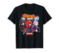Marvel Super Heroes Spider-Man Trio SD Heroes Kawaii Japan Maglietta