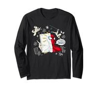 Marvel Super Heroes Spider-Man Ultimate Hero Notebook Sketch Maglia a Manica