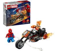 Lego Spider-Man vs. Ghost Rider in motocicletta 76335