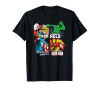 Marvel Super Heroes Squares Maglietta