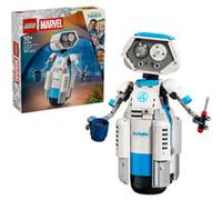 LEGO ǀ Marvel I Fantastici Quattro H.E.R.B.I.E. - Action Figure di Robot Giocattolo da Collezione con Accessori - Decorazione Cameretta - Regalo per Bambini da 10 Anni in su Fan dei Supereroi - 76339