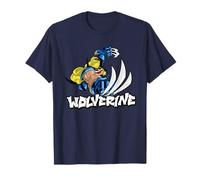 Marvel Super Heroes Wolverine X-Men Graffiti Tag Style Maglietta