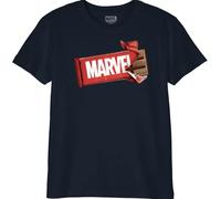 Marvel T - Camicia da Ragazzo, Navy, 10 Anni