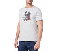 Marvel T - Camicia da Uomo, Grigio Melange, 3XL
