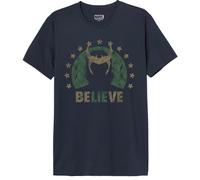 Marvel T - Camicia da Uomo, Navy, XS