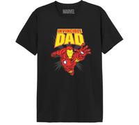 Marvel T - Camicia da Uomo, Nero, S