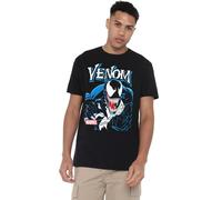 Marvel T-Shirt da Uomo Venom Anthihero, Nero, XXL