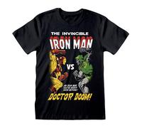 Marvel T-Shirt Iron Man Vs Doom Heroes Inc