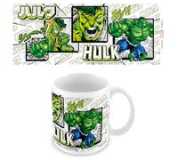 Marvel Tazza da caffè in ceramica (Hulk Fury Design, 325 ml)