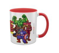 Marvel Tazza mezzo tono (taglia unica) (bianco) One Size Bianco