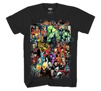 Marvel Team Up Gruppo Shot Marvel Comics T-Shirt Da Adulto
