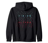 Marvel Television VisionQuest Vision vs. Ultron Pixels Felpa con Cappuccio