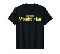 Marvel Television Wonder Man Official Disney+ Series Logo Maglietta
