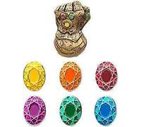 Marvel Thanos Spilla da Bavero - Thanos Infinito Gaunlet Pietre Ciondolo Smalto