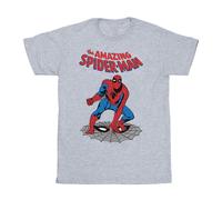 Marvel The Amazing Spider-Man Maglietta Ampia Uomo Ragno Donna (BI39846)