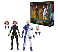 Marvel The Avengers Black Widow and Quicksilver set of 2 figures 15cm