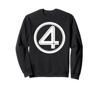 Marvel The Fantastic Four: First Steps Big 4 Chest Logo Felpa