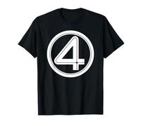 Marvel The Fantastic Four: First Steps Big 4 Chest Logo Maglietta