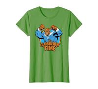 Marvel The Fantastic Four: First Steps Clobberin' Time Logo Maglietta, Donna, Erba, M