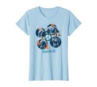 Marvel The Fantastic Four: First Steps Family Schematics Maglietta, Donna, Celeste, L