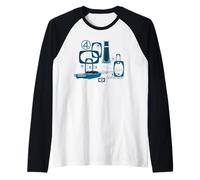 Marvel The Fantastic Four: First Steps FantastiCar Retro Maglia con Maniche Raglan
