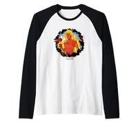 Marvel The Fantastic Four: First Steps Human Torch Space Maglia con Maniche Raglan