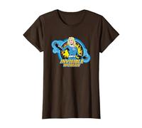 Marvel The Fantastic Four: First Steps Invisible Woman Toon Maglietta, Donna, Marrone, M