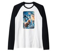 Marvel The Fantastic Four: First Steps Theatrical Poster Art Maglia con Maniche Raglan