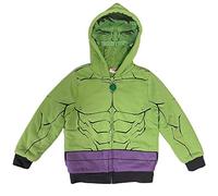 Marvel The Incredible Hulk Little Boys Sherpa Fleece Hoodie, 7, Green